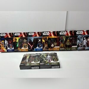 Star Wars lot - The Force Awakens – Lot of 8 Action Figures (NEW / Sealed)